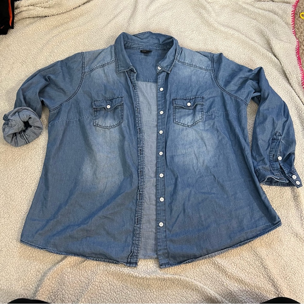 Torrid jean shirt